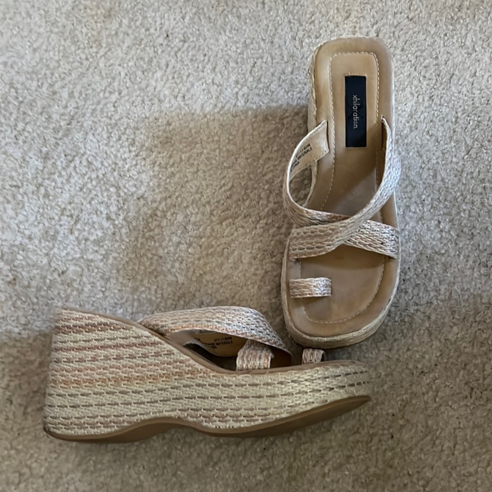 Wedge sandal size 7